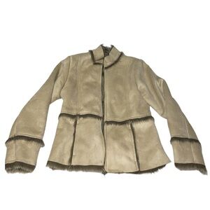 I.E Relaxed Elegant Faux Fur Jacket